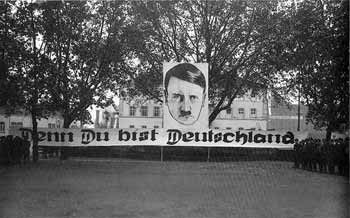 1935 in Ludwigshafen - Kundgebung auf dem Ludwigsplatz