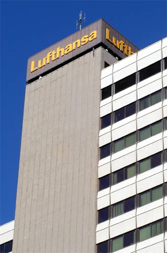 Das Hauptquartier des Lufthansa-Konzerns...